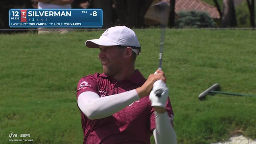 Ben Silverman makes birdie on No. 12 at THE CJ CUP