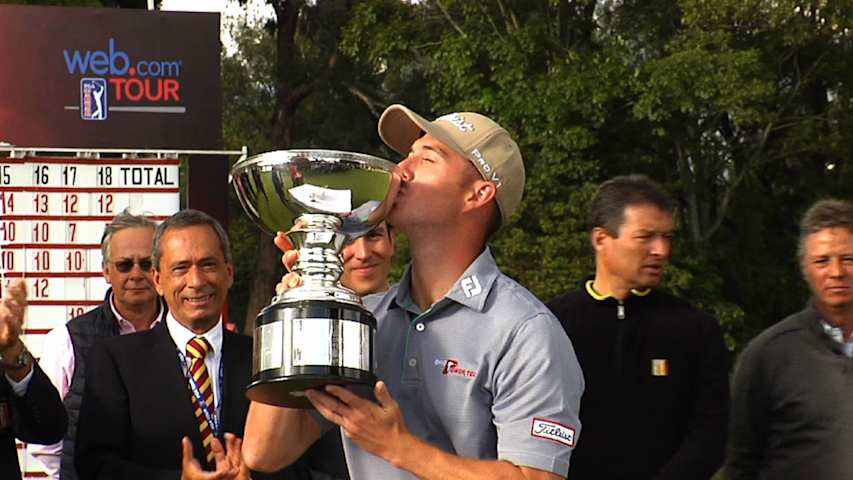 Ethan Tracy interview after winning Club Colombia