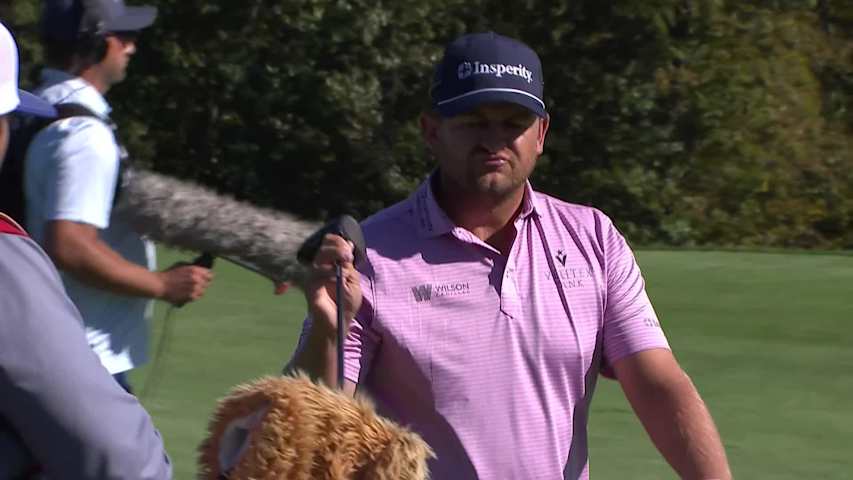 Mitchell Meissner makes birdie on No. 14 at Korn Ferry Tour Champ
