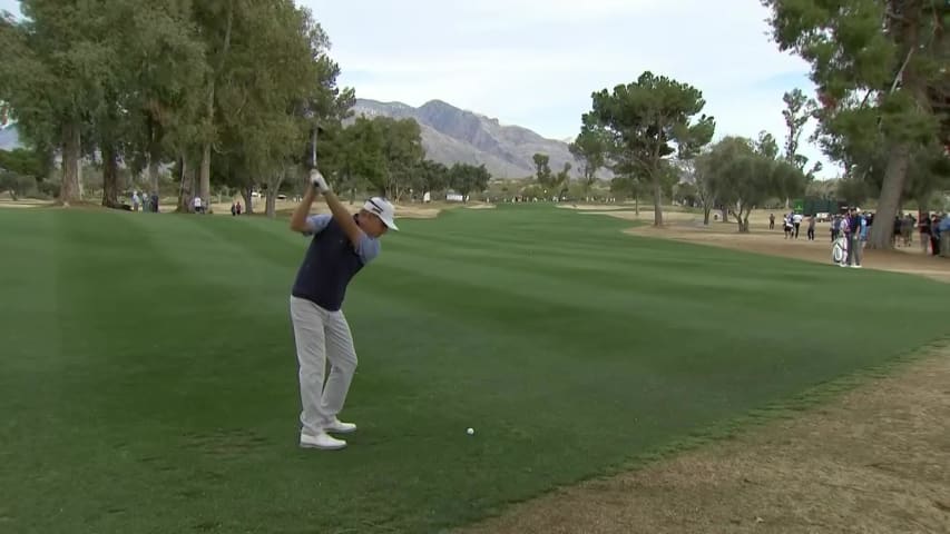 David Toms makes birdie on No. 17 at Cologuard