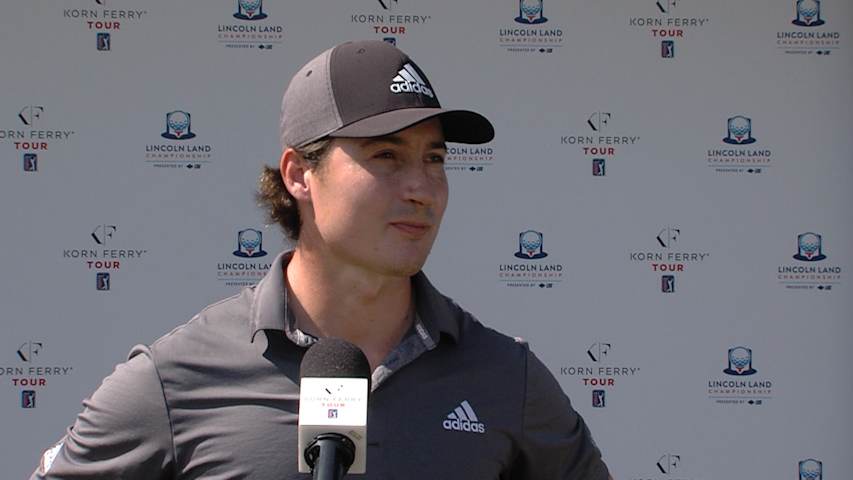 Charlie Saxon interview after Round 3 of the Lincoln Land