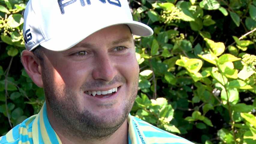Tom Lovelady interview after Round 1 of Pinnacle Bank