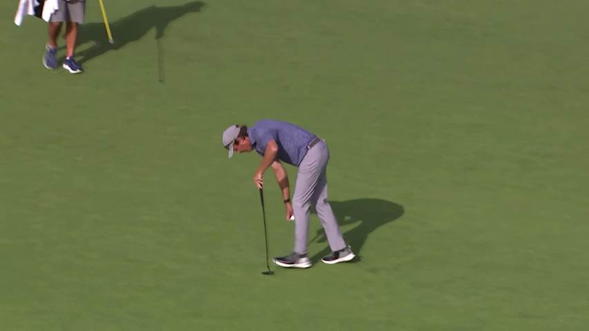 Stephen Ames makes birdie on No. 16 at Boeing Classic