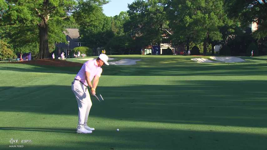 Mackenzie Hughes's 166-yard approach sets up birdie on No. 3 at Truist Championship