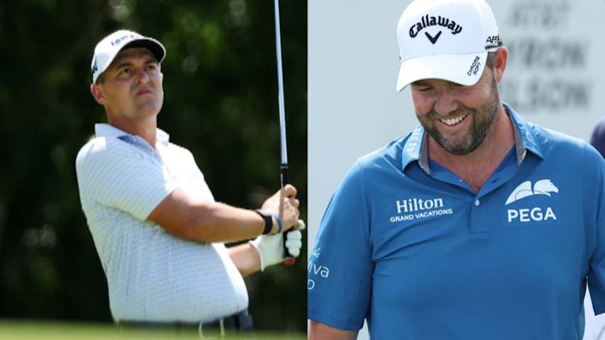 Marc Leishman and Justin Lower aces are the Shots of the Day