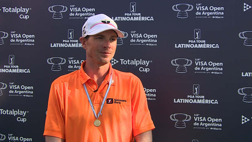 Zack Fischer interview after winning the VISA Open de Argentina