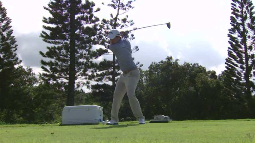 Kevin Kisner's slo-mo swing is analyzed at Hyundai