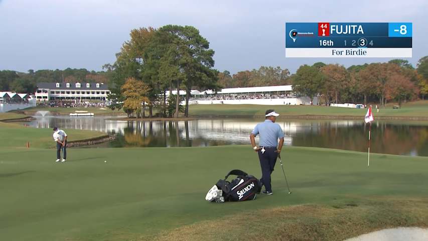 Hiroyuki Fujita buries long-range birdie putt at Simmons Bank