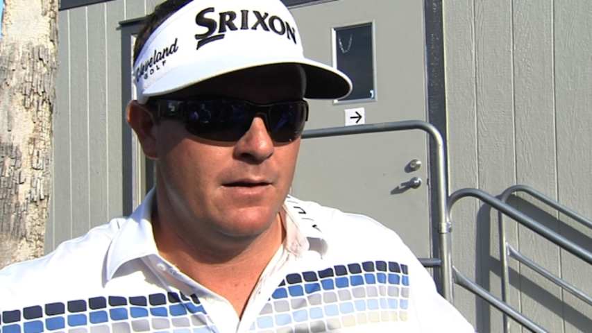 Charlie Beljan interview after Round 1 of Humana