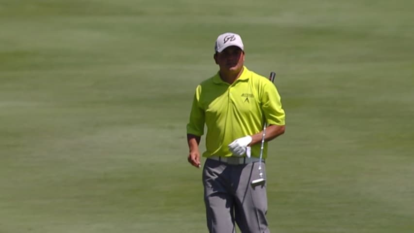 Jeff Curl and Matthew Goggin are co-leaders at the Cleveland Open