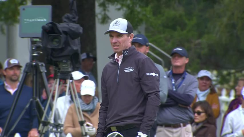 Steven Alker's quality tee shot leads to birdie at Dominion