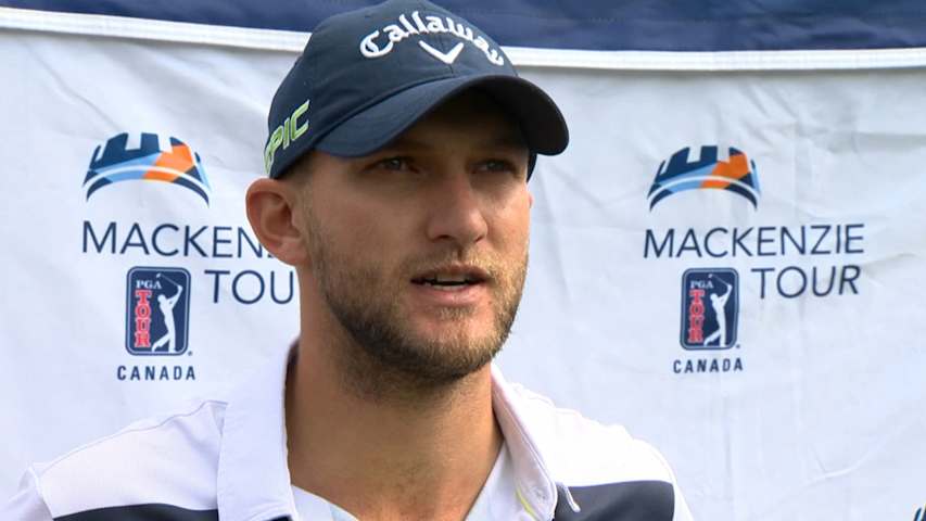 Blair Hamilton interview after Round 3 of National Capital Open
