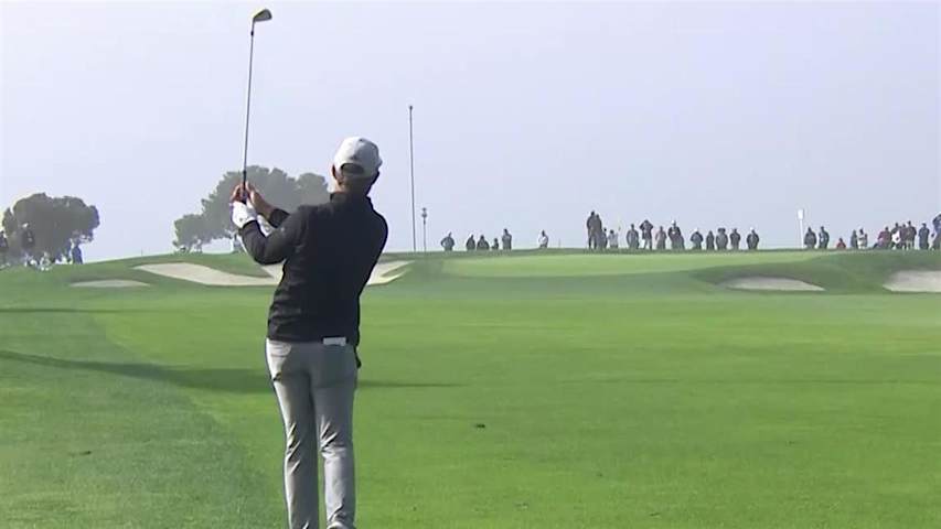 Sebastian Cappelen cards opening birdie at Farmers