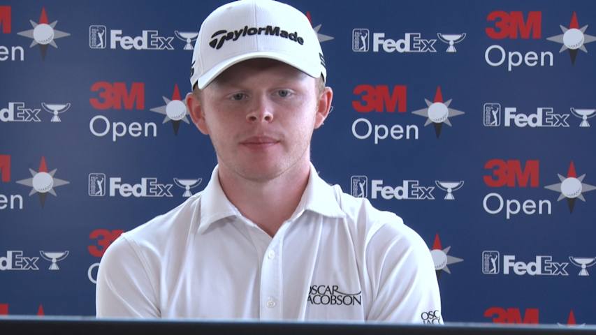 Angus Flanagan on feeling prepared before 3M Open