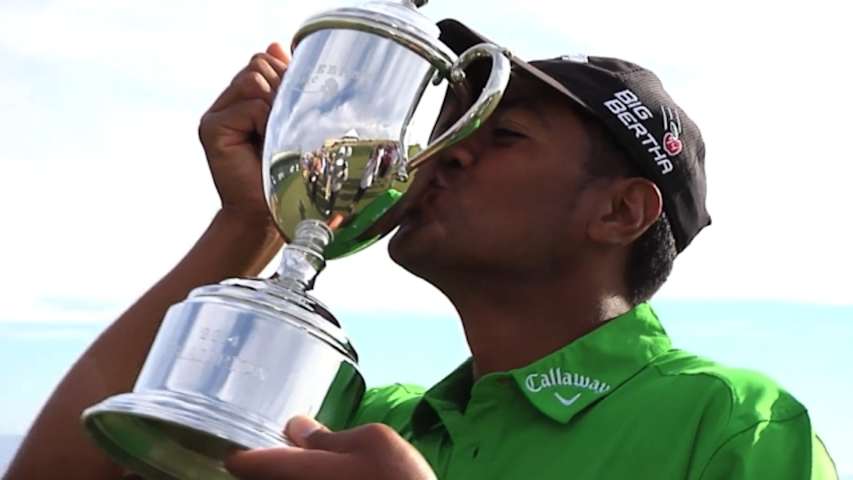 Tony Finau wins the Stonebrae Classic