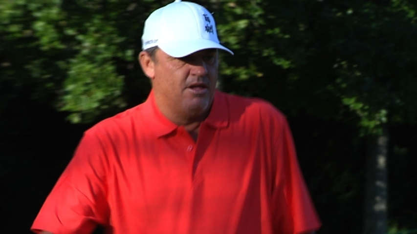 Neal Lancaster hits it stiff on No. 3 at RBC Canadian