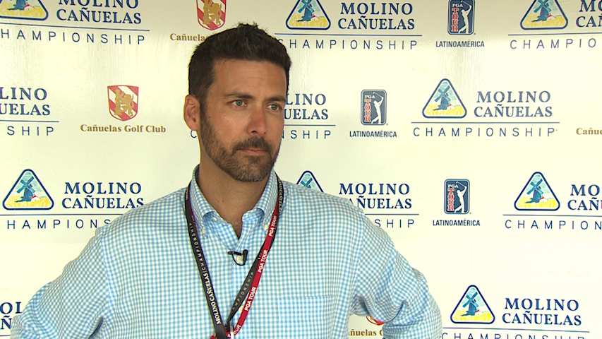 Entrevista con José Garrido luego de la suspensión del Día 2 del Molino Cañuelas Championship