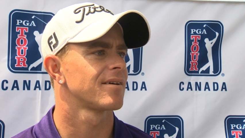 Timothy Madigan's interview after Round 2 of the Island Savings Open