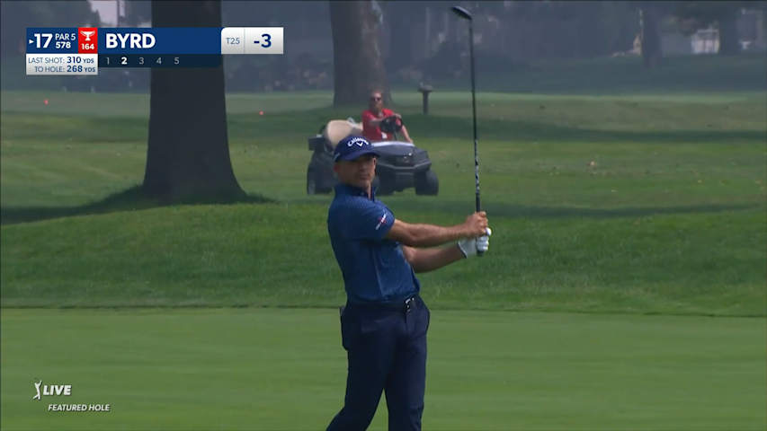 Jonathan Byrd makes birdie at Rocket Mortgage