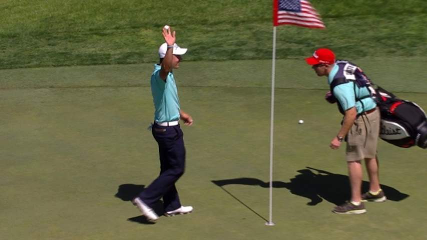Justin Lower's ace at the Cleveland Open is the No. 1 shot of 2014