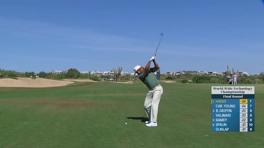 Garrick Higgo makes birdie on No. 8 at World Wide Technology