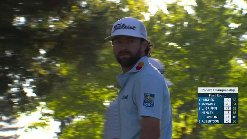 Cameron Young hits 174-yard tee shot to 2 feet, sets up birdie at Procore