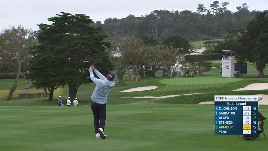 Ryan Armour makes birdie on No. 16 at PURE Insurance Championship