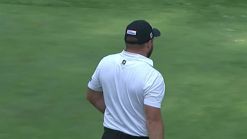 Zander Lombard drains lengthy eagle putt at WGC-Mexico