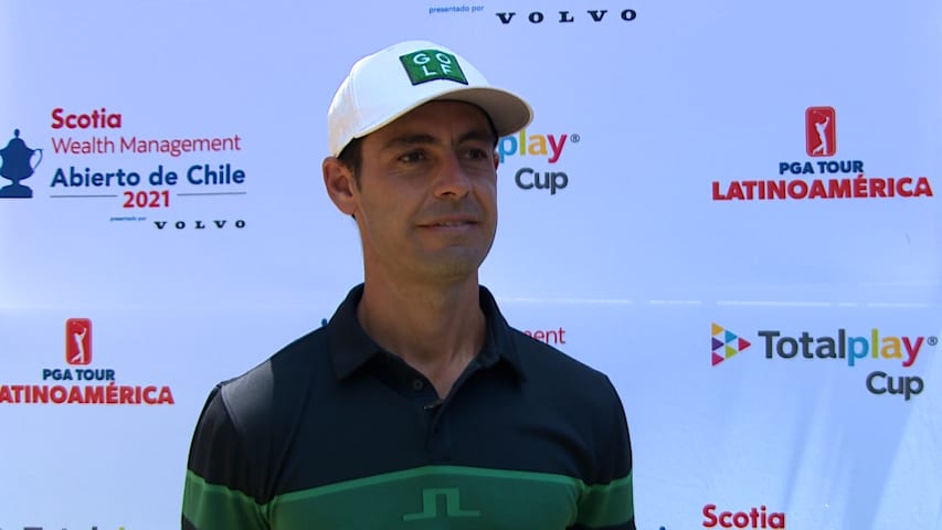 Entrevista con Alan Wagner tras Ronda 1 del Scotia Wealth Management Abierto de Chile
