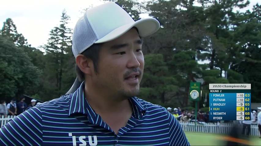 John Huh's interview after Round 2 of ZOZO