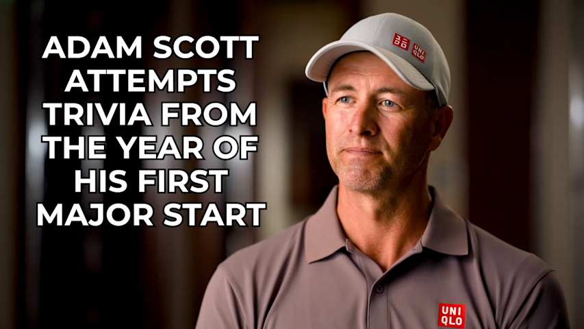 Adam Scott takes on 2001 trivia