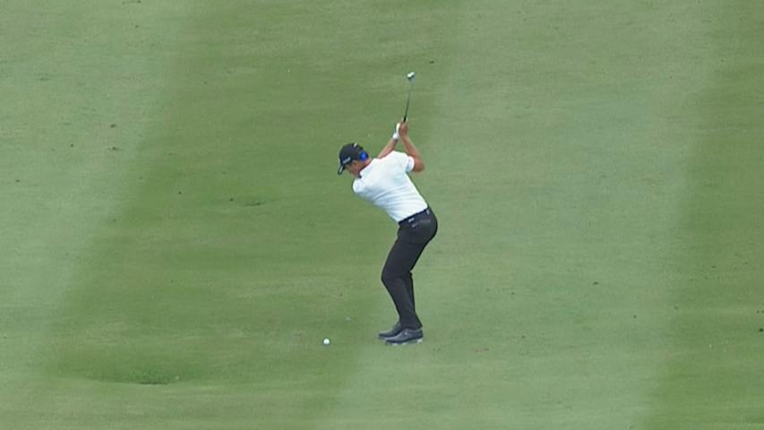 Byron Meth tight approach yields birdie at Great Abaco