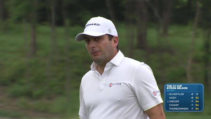 Francesco Molinari makes birdie on No. 4 at THE CJ CUP