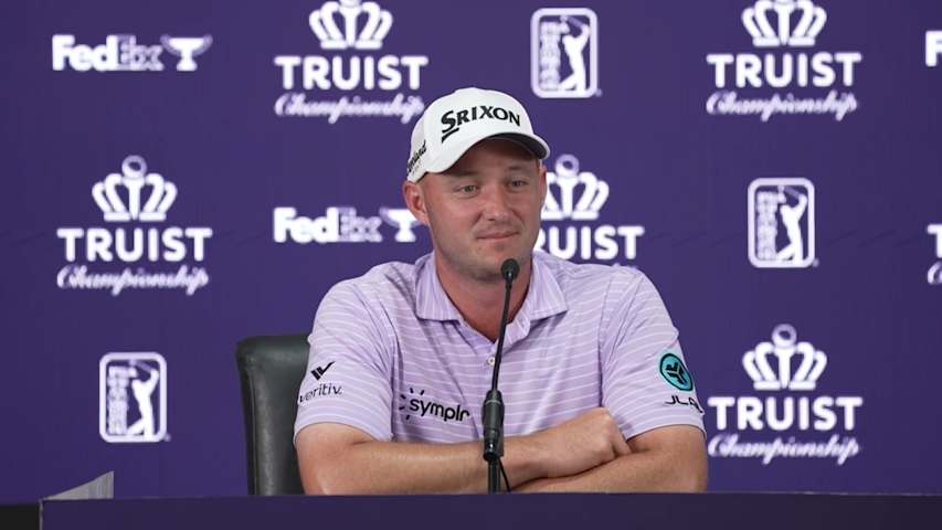 Sepp Straka talks state of his game ahead of title defense at Truist Championship 