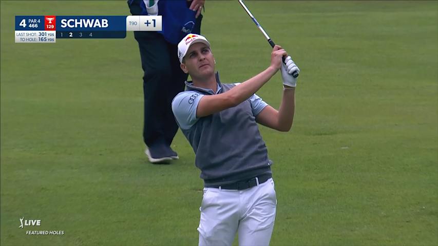 Matthias Schwab sends approach to 7-feet at RBC Canadian