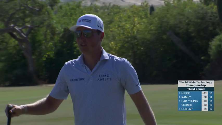 Ben Griffin makes birdie on No. 14 at World Wide Technology