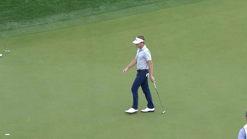 John Peterson's 28-footer for birdie at CareerBuilder