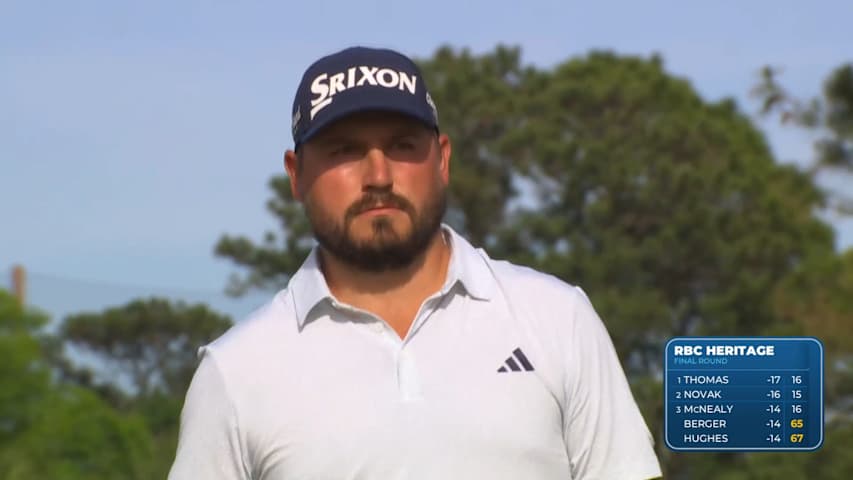 Andrew Novak makes clutch birdie at RBC Heritage