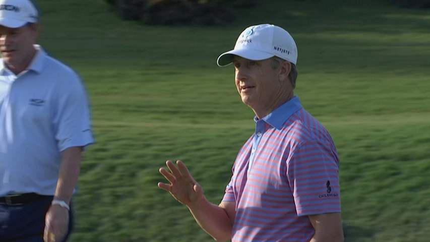 David Toms leads by four at Mitsubishi Electric Championship