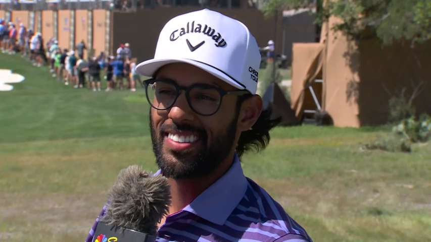 Akshay Bhatia joins Smylie Kaufman on Friday broadcast at Valero