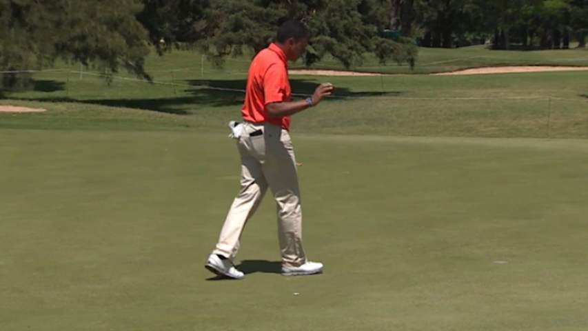 Argentina's Rafael Gomez leads at the VISA Open de Argentina
