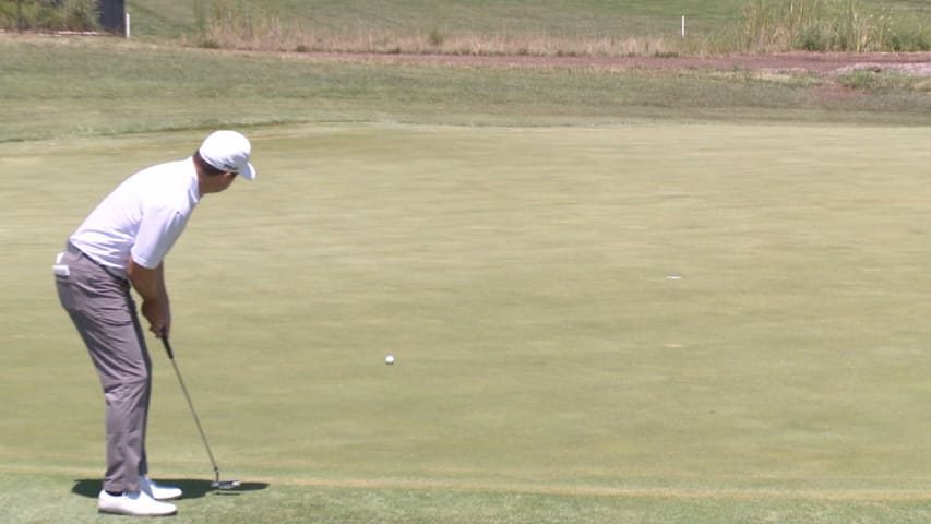 Rob Oppenheim's 22-foot birdie putt is the Shot of the Day