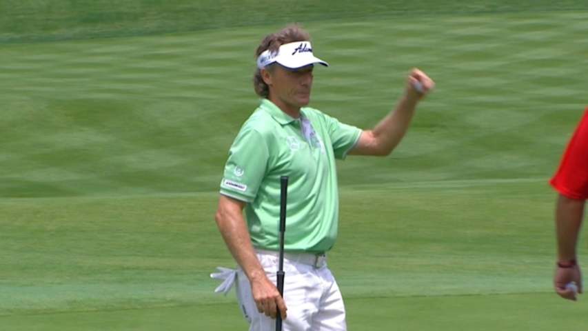Bernhard Langer grabs the early lead at SENIOR PLAYERS