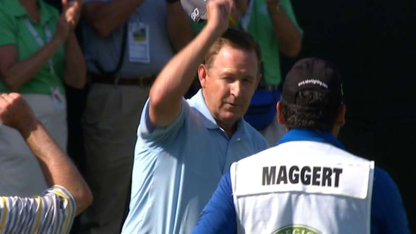 Jeff Maggert claims major in playoff at the Regions Tradition