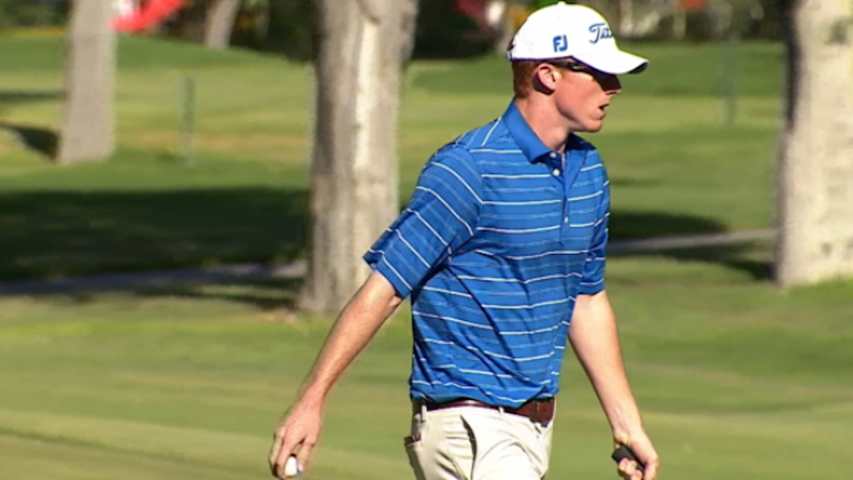 Wesley McClain leapfrogs into the lead at Abierto Mexicano de Golf