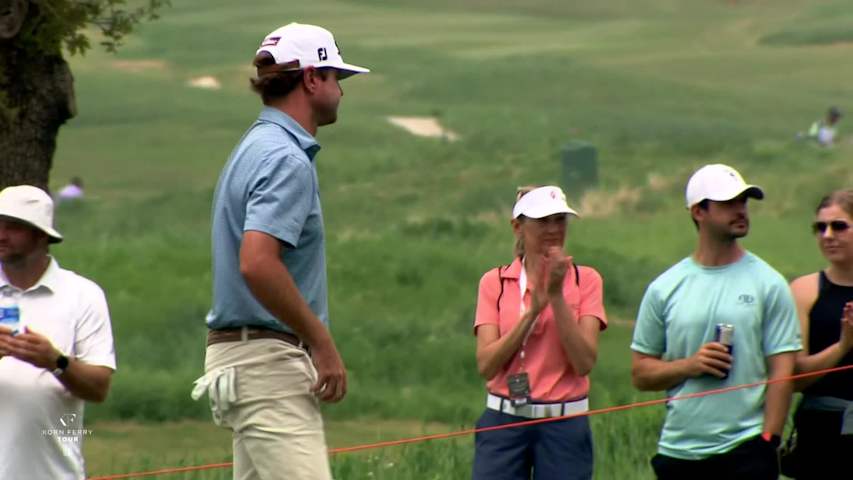 Chase Parker's approach sets up birdie putt at Veritex Bank Championship