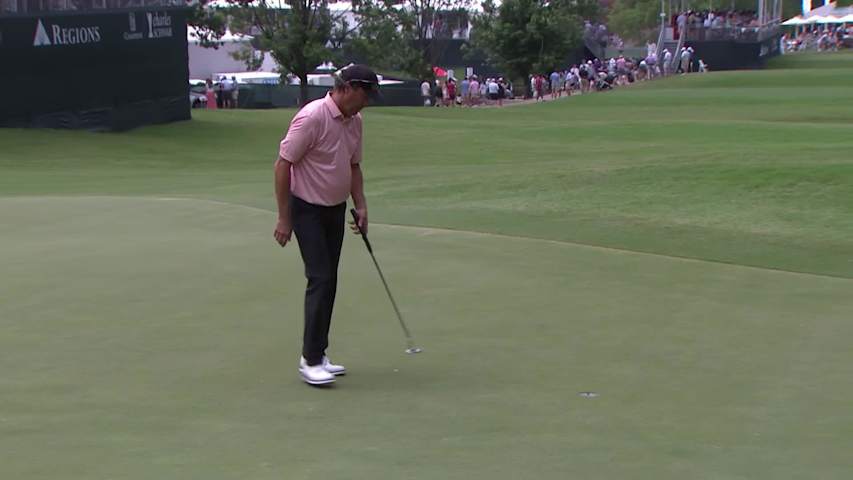 Stephen Ames makes birdie on No. 10 at Regions Tradition