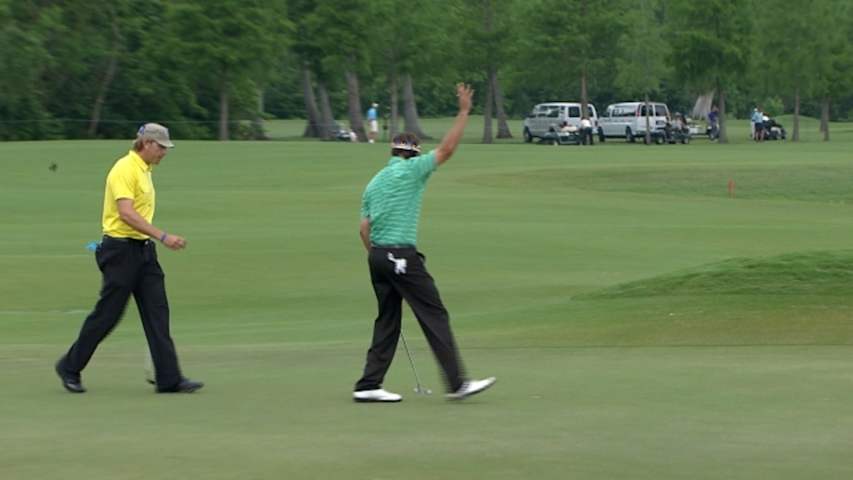 Looper birdies No. 6 in Round 4 of Zurich Classic