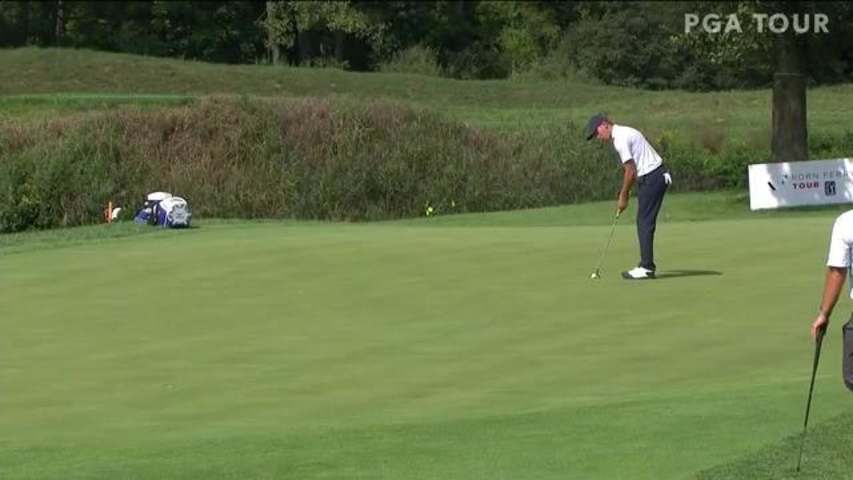 Vince India eagles No. 12 in Round 3 at Korn Ferry Tour Champ
