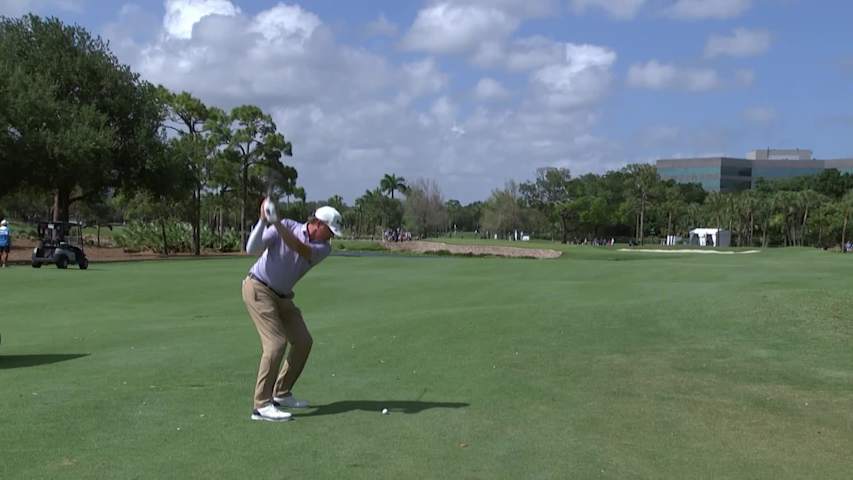 Tim Petrovic makes birdie on No. 10 at James Hardie